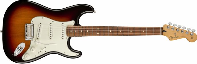 Elektrická kytara typu "Stratocaster". Elektrická kytara typu "Stratocaster".